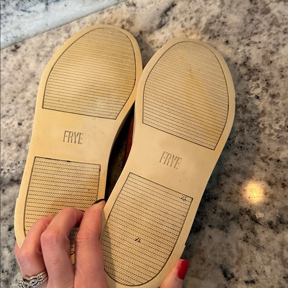 Men's Frye Brown Slip-On Leather Shoes - Picture 2 of 12